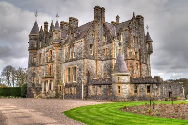 Blarney House at castle gardens - Co. Cork - Ireland