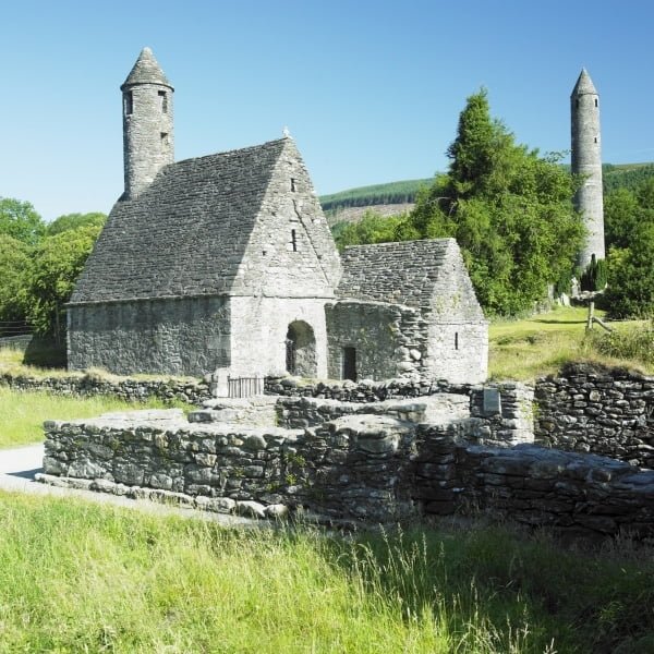 St. Kevins Monastery, Glendalough, County Wicklow, Ireland